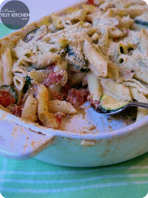 Creamy Zucchini Parmesan Pasta | Mom's Test Kitchen