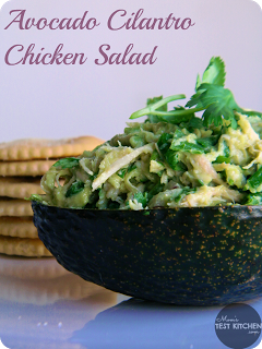 Mom's Test Kitchen: Avocado Cilantro Chicken Salad