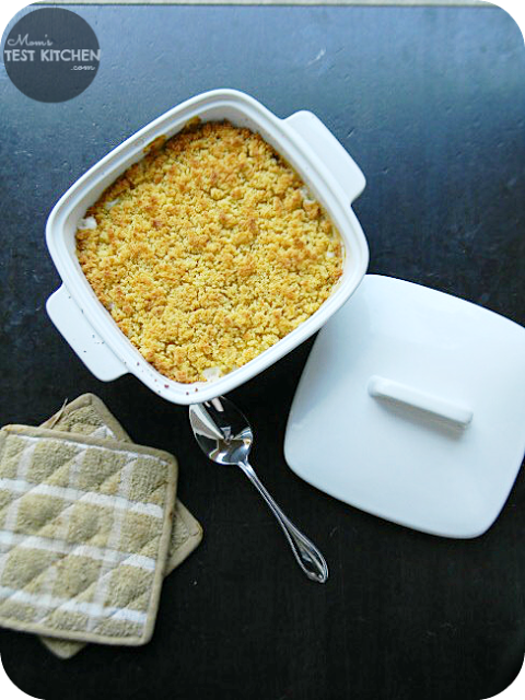 Mom's Test Kitchen: Chicken & Cornbread Casserole #QuickFixCasseroles