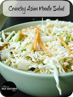 Mom's Test Kitchen: Crunchy Asian Noodle Salad