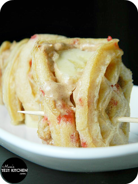 Mom's Test Kitchen: Waffle Sushi #WaffleWednesdays