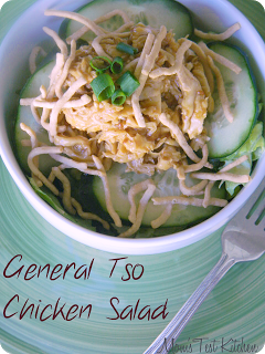 Mom's Test Kitchen: General Tso Chicken Salad