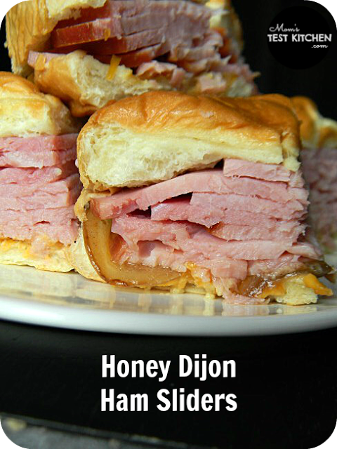 Honey Dijon Ham Sliders | www.momstestkitchen.com 