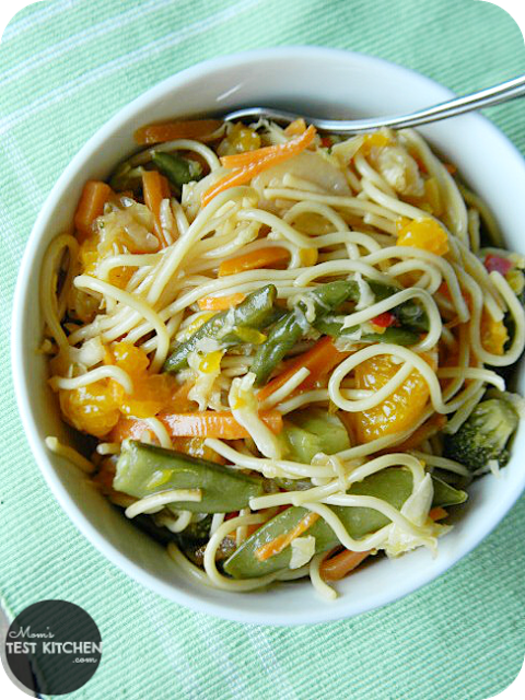 Mandarin Orange Vegetable Stir-Fry | www.momstestkitchen.com | #recipe #vegetables #leftovers