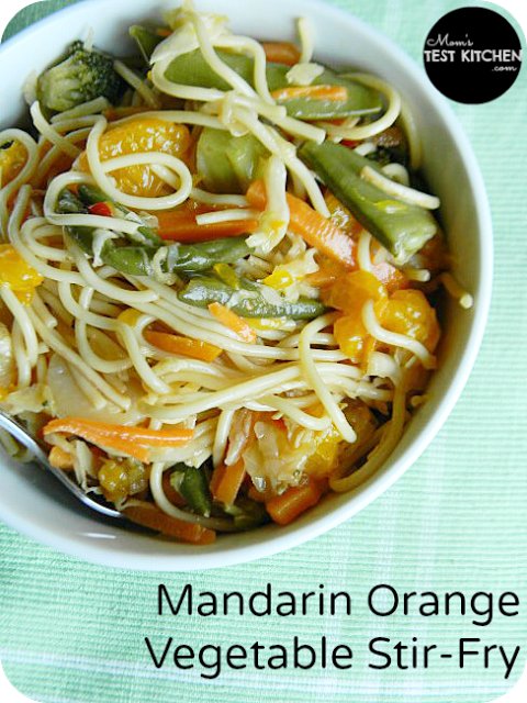 Mandarin Orange Vegetable Stir-Fry | www.momstestkitchen.com | #recipe #vegetables #leftovers