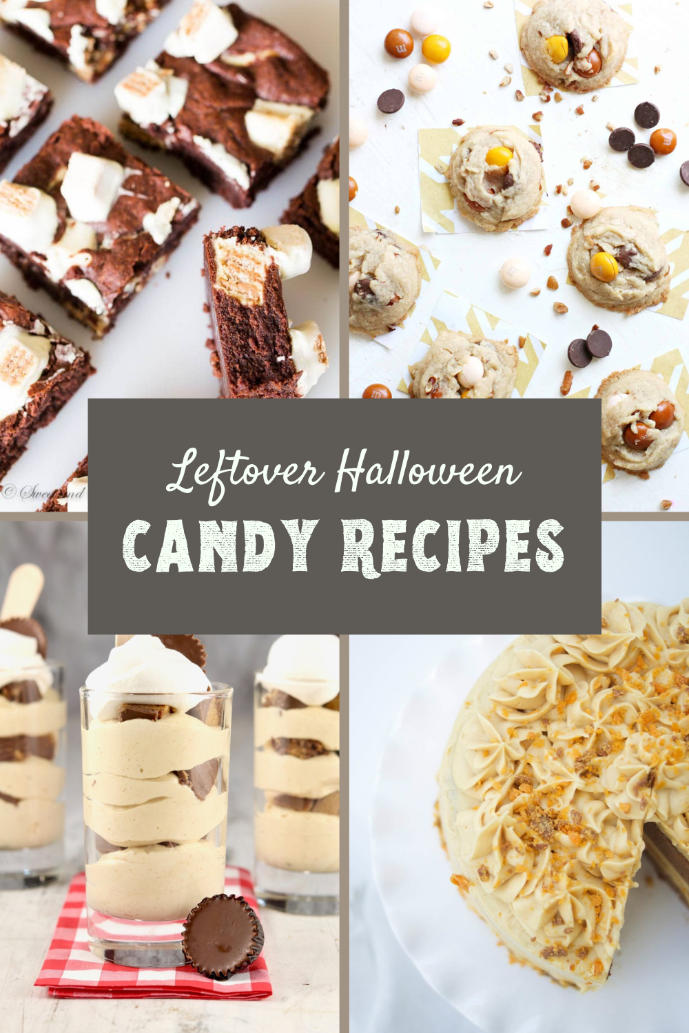 Keep the fun going past the 31st with these delicious and decadent recipes to use up that leftover Halloween Candy!