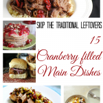 Skip the Traditional Leftovers : 15 Cranberry filled Main Dishes