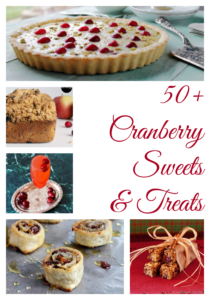 50+ Cranberry Sweets & Treats