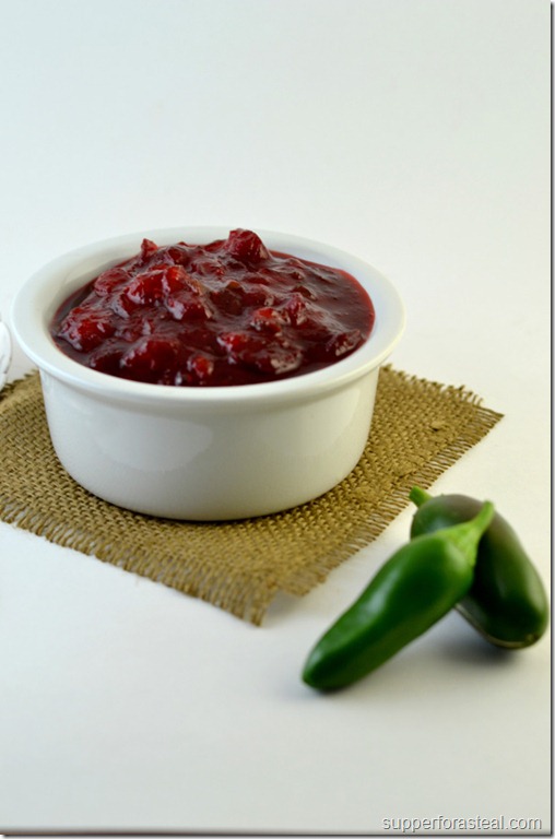 Tequila Jalapeno Cranberry Sauce