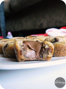 Chocolate Chip Cookie Cups with Peanut Butter Bells | www.momstestkitchen.com | #GlutenFree #ad