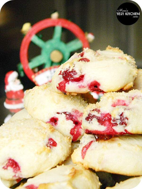 Cranberry Yogurt Cookies | www.momstestkitchen.com | #ChristmasWeek