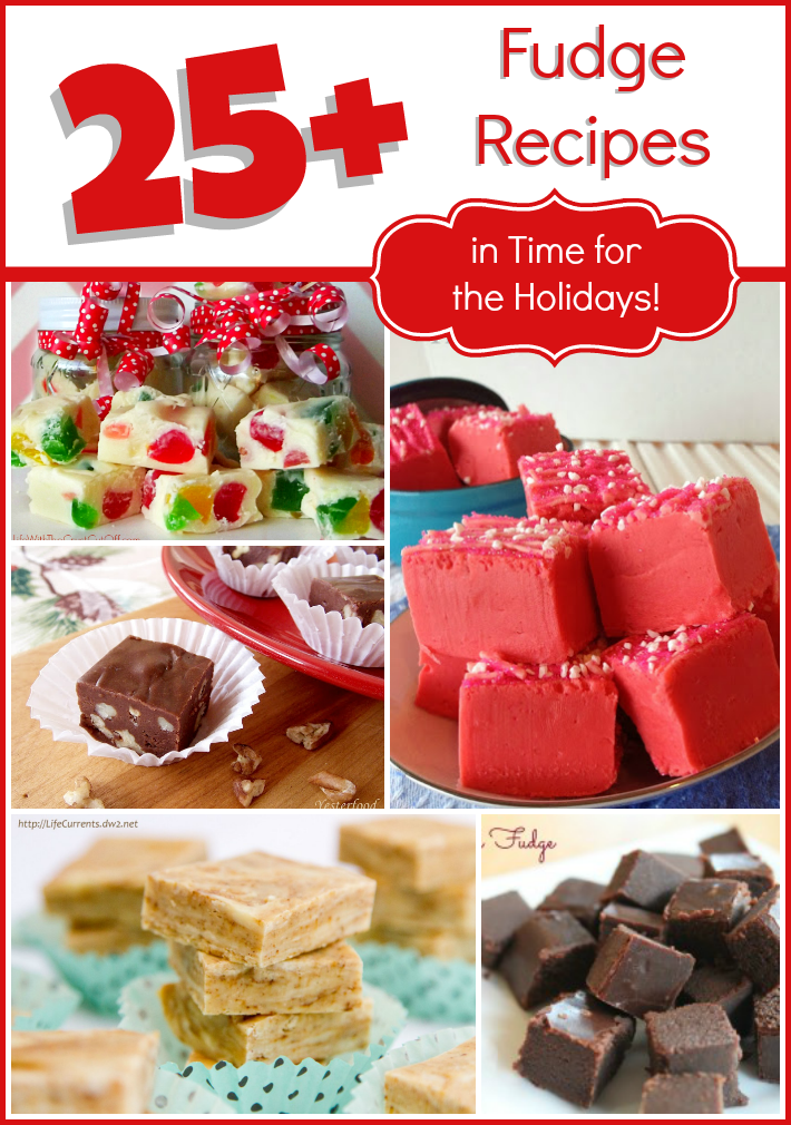 25+ Fudge Recipes in Time for the Holidays!