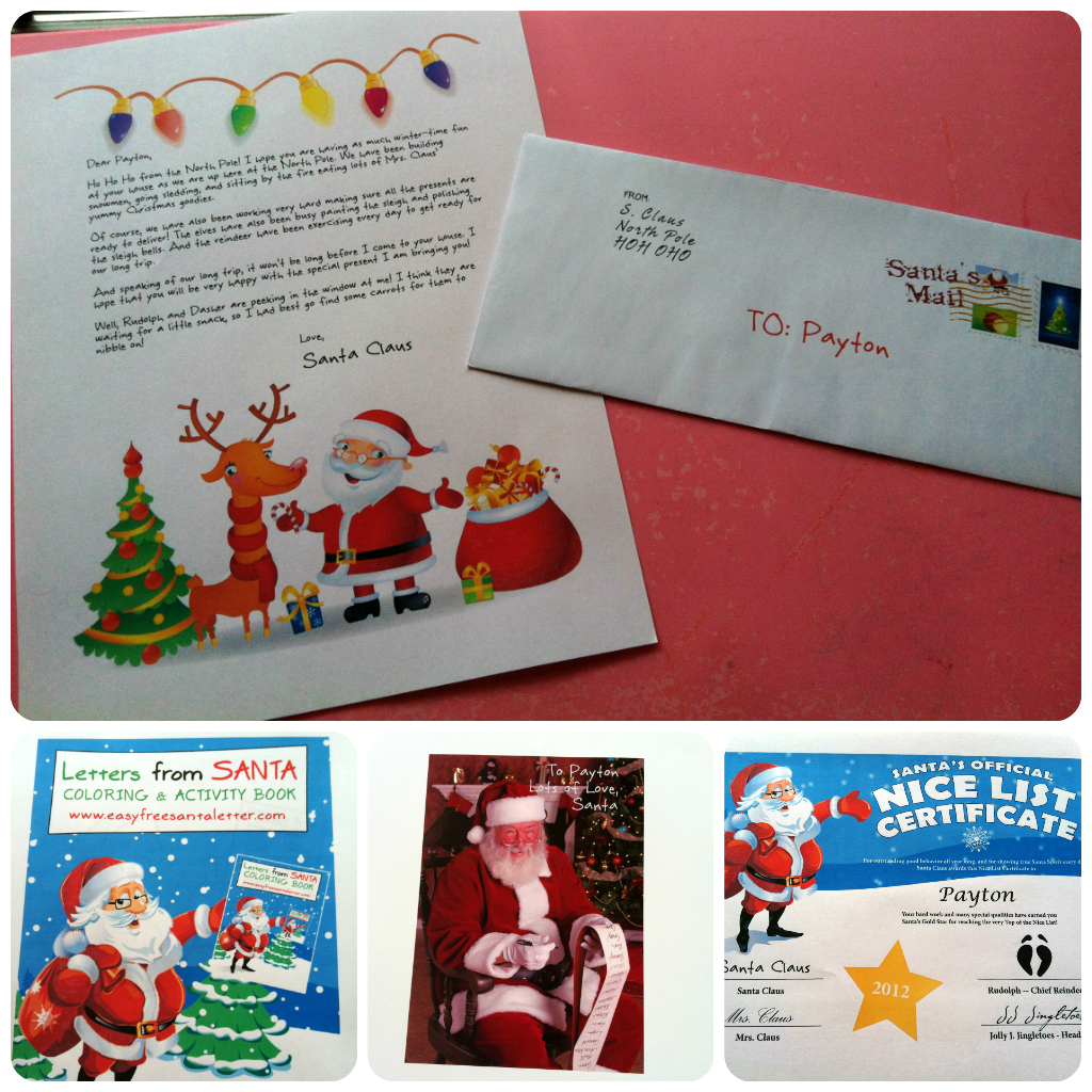 Letters From Santa #Giveaway