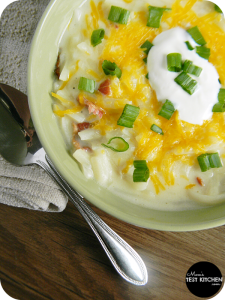 Reader Favorite Recipes 2013 #1 : Loaded Potato Soup