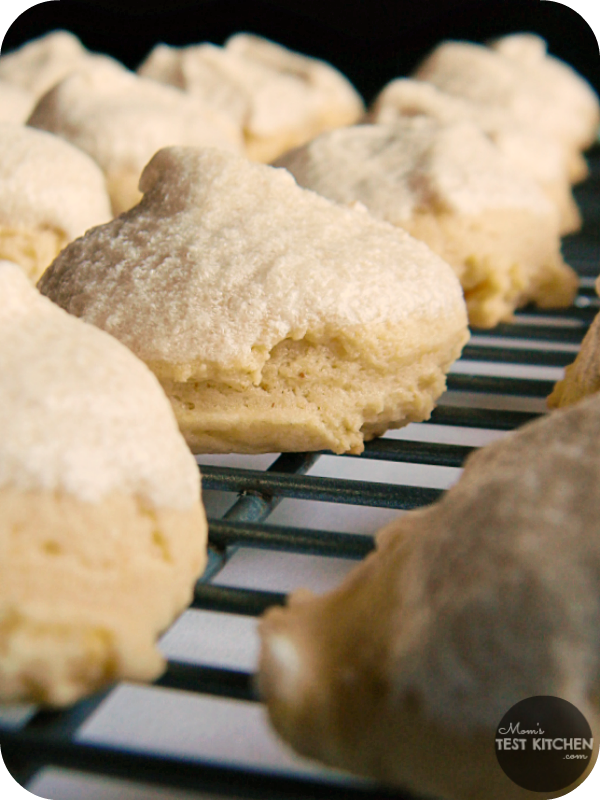 Pumpkin Sugar Cookies with Brown Sugar Buttercream Glaze | www.momstestkitchen.com | #CartonSmart #ad