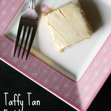 Taffy Tan Fudge | www.momstestkitchen.com | #ChristmasWeek