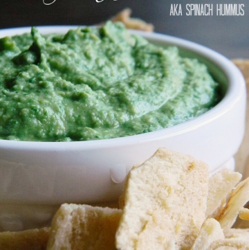 Spinach-Hummus | Mom's Test Kitchen