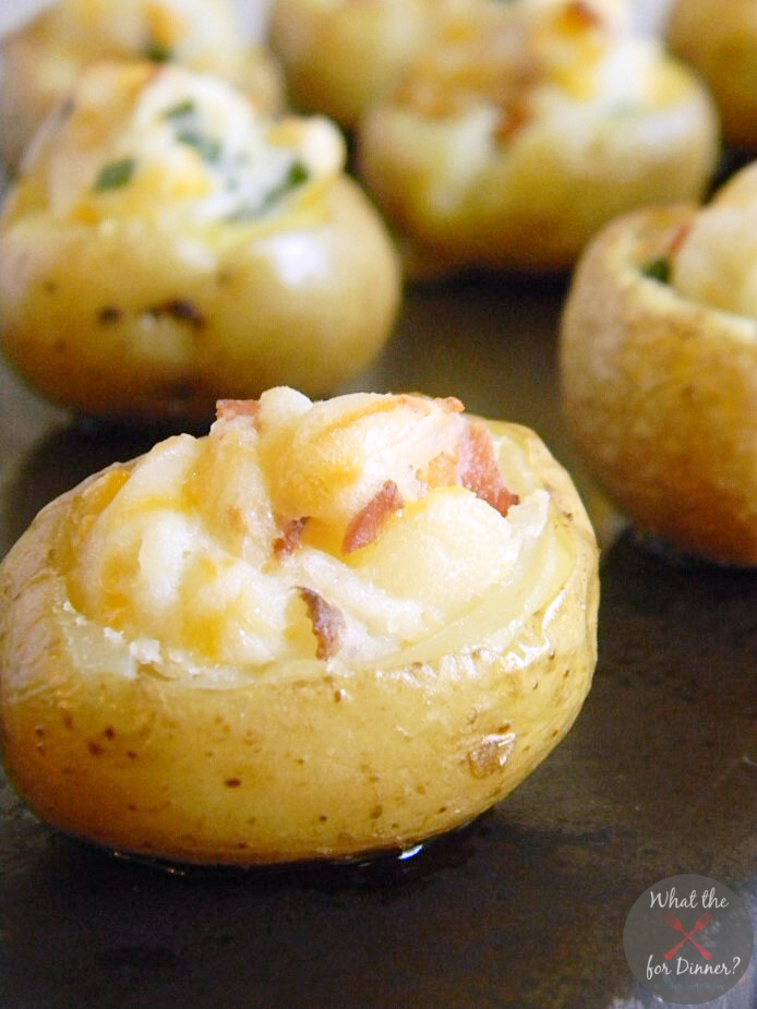 Mini Twice Baked Loaded Potatoes Recipe