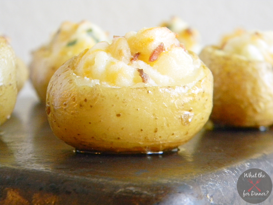 Loaded Mini Baked Potatoes Recipe - Beyond Flour