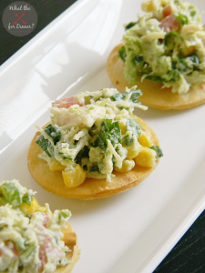 Tex-Mex Chicken Salad Bites | www.momstestkitchen.com | #AppetizerWeek #OXO