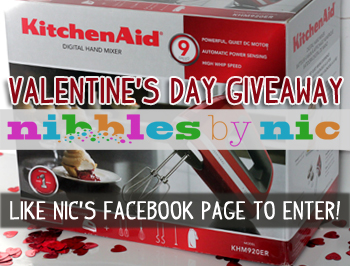 KitchenAid Hand Mixer Giveaway | Nibbles by Nic