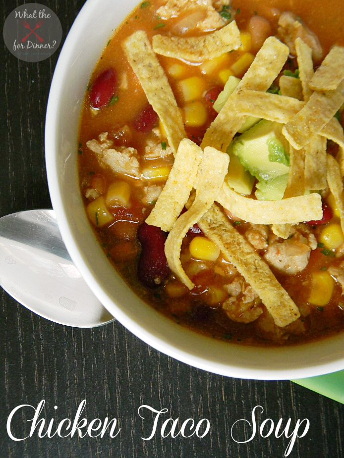 Chicken Taco Soup | MomsTestKitchen.com