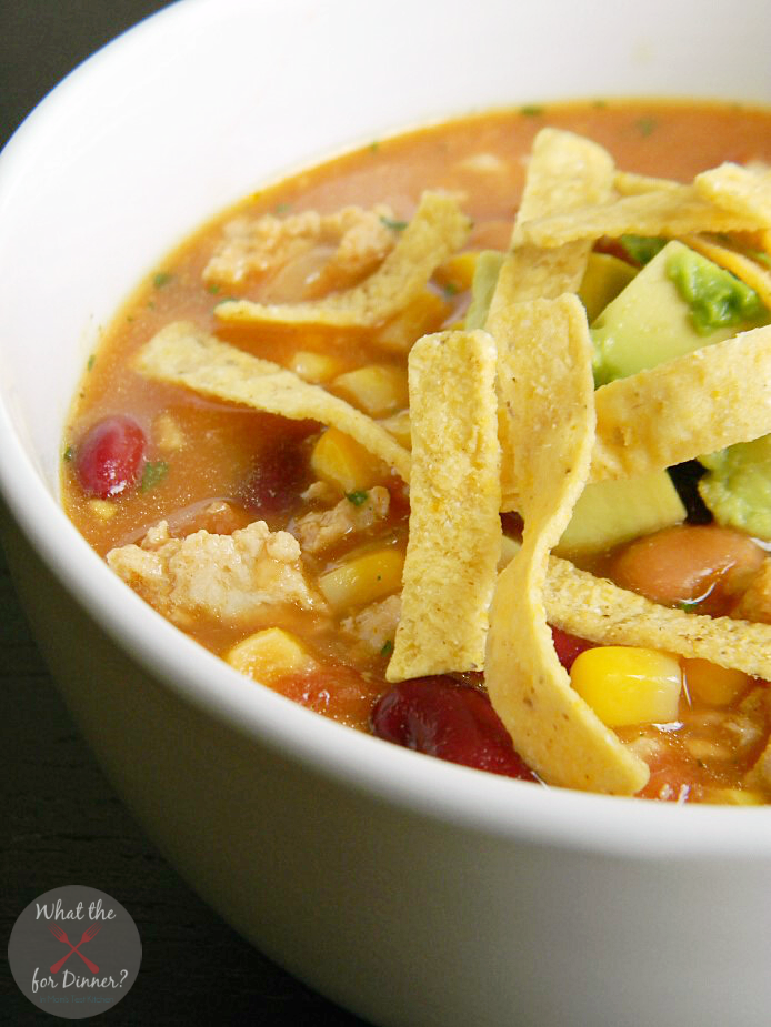 Chicken Taco Soup #comfortfood