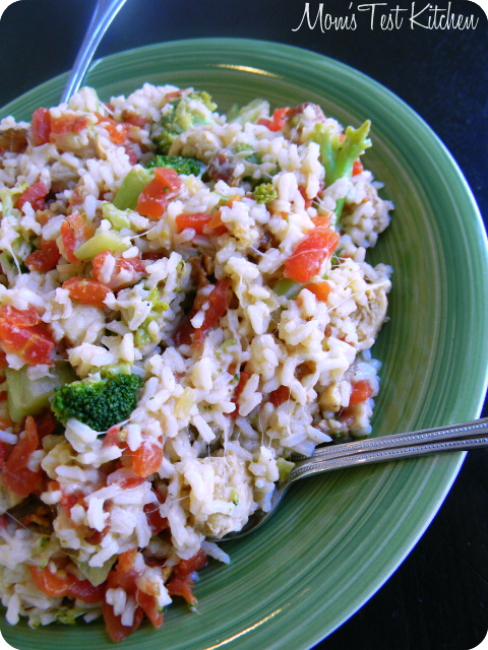 Chicken, Bacon & Rice Skillet Meal