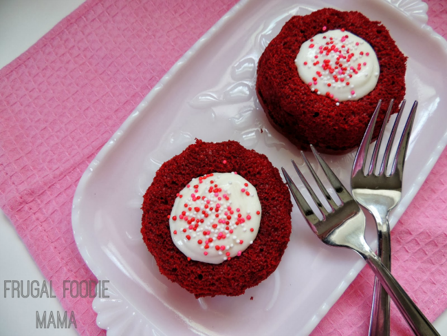 Red Velvet Lava Cakes