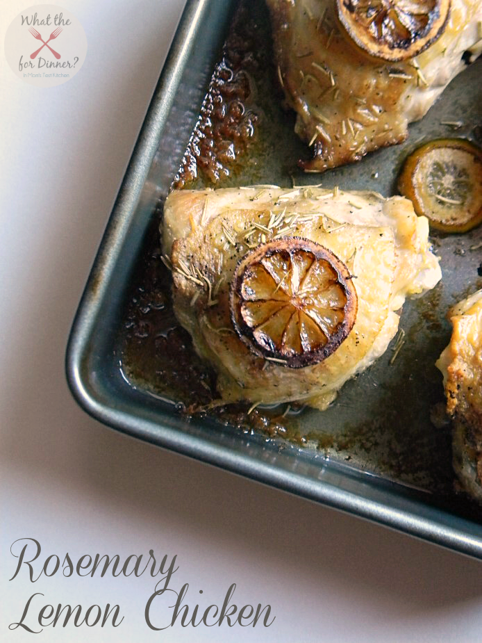 Rosemary Lemon Chicken #lovehealthyme