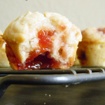 Cherry Swirled Donut Muffins | www.momstestkitchen.com