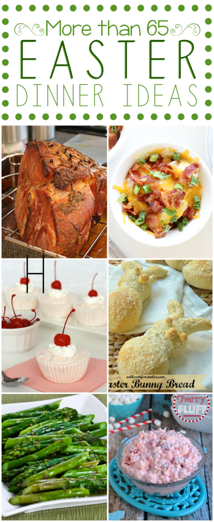 More than 65 EASTER DINNER IDEAS #easter