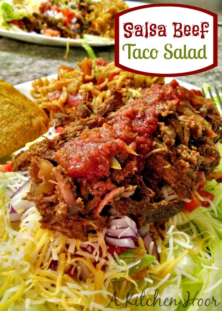 Salsa Beef Taco Salad