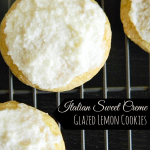 Italian Sweet Creme Glazed Lemon Cookies | www.momstestkitchen.com | #ExtraSweetCreamyCGC