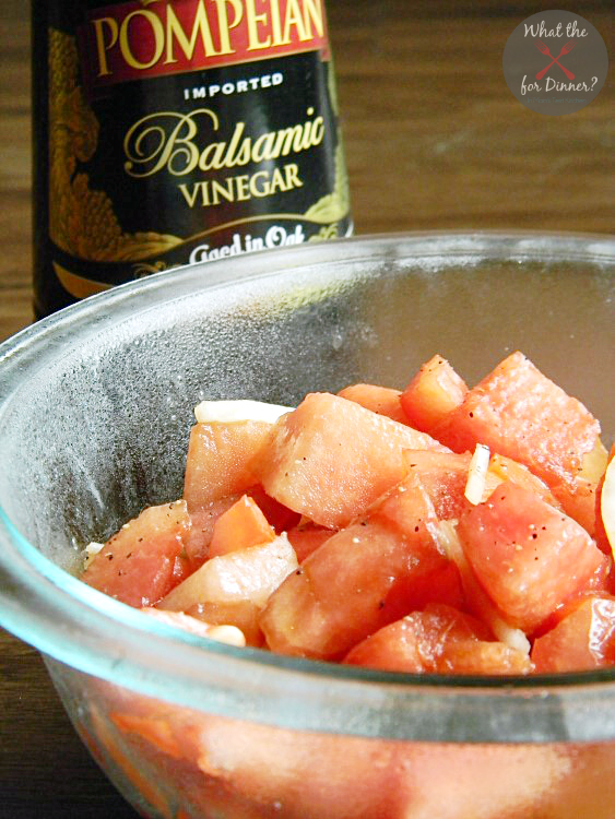 Balsamic Watermelon Salad