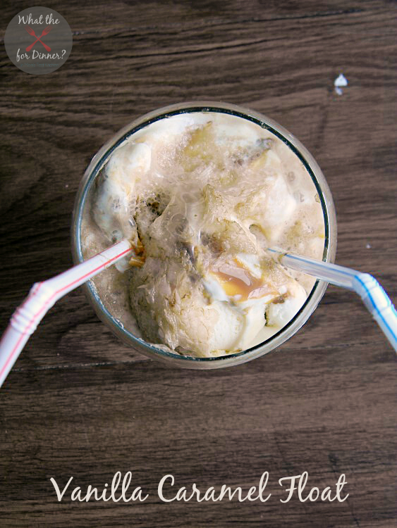 Vanilla Caramel Float #GelatoLove