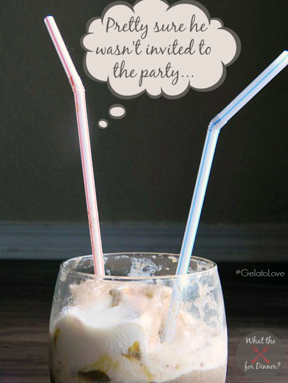 Vanilla Caramel Float | MomsTestKitchen.com | #GelatoLove #ad