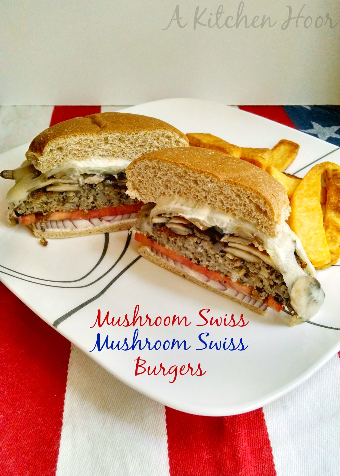 Mushroom Swiss Mushroom Swiss Burgers