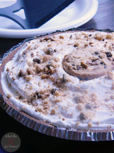 No Bake Peanut Butter Cup Chocolate Chip Cookie Pie