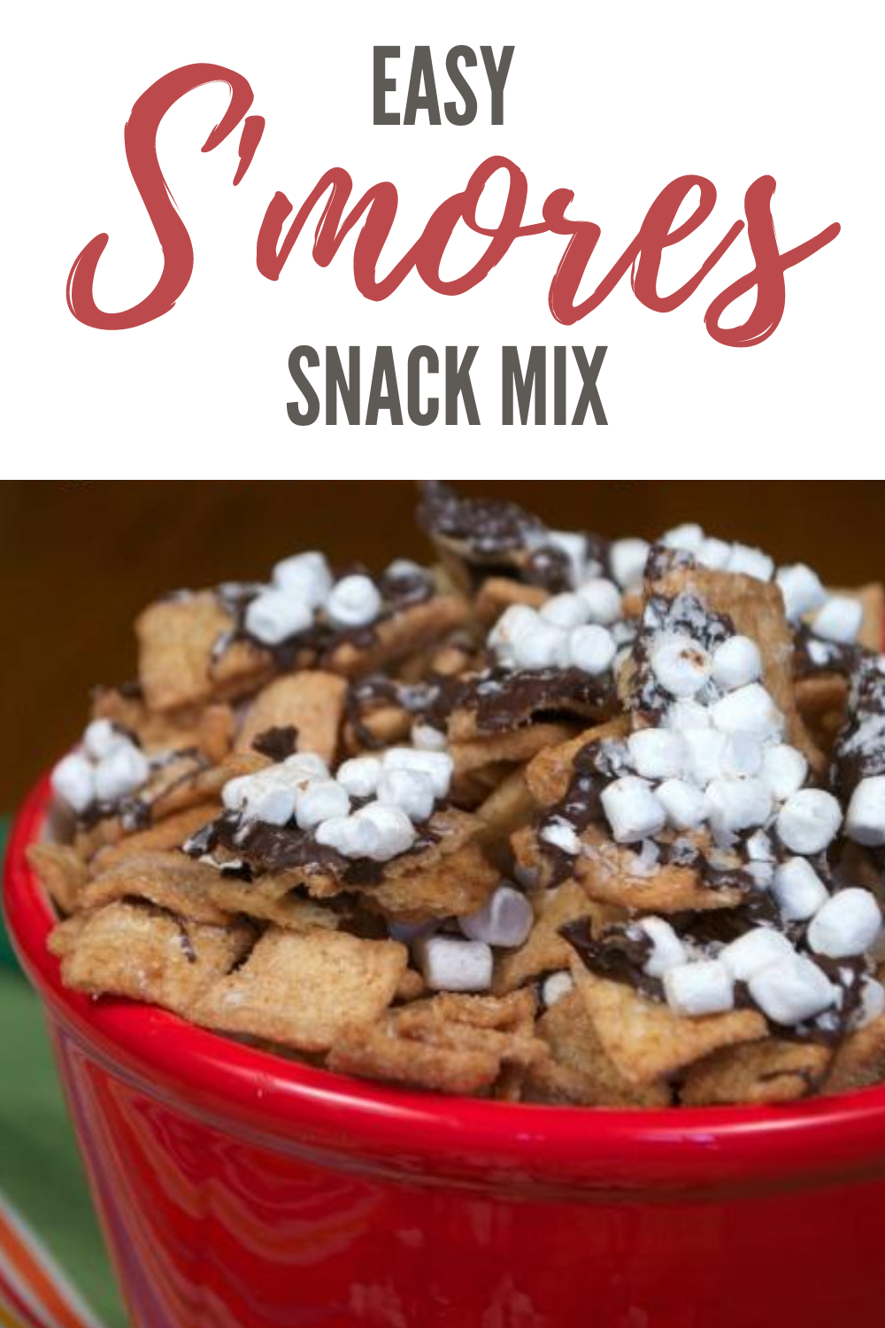 Easy S'mores Snack Mix (Only 3 Ingredients!) - Mom's Test Kitchen