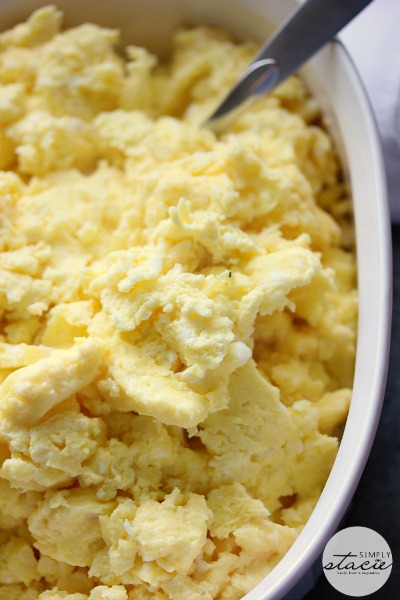 Oven Scrambled Eggs