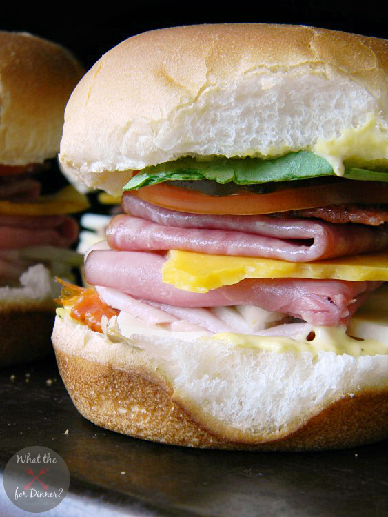 Dagwood Sliders | MomsTestKitchen.com | #OldWorldStyleOM #CleverGirls #sponsored