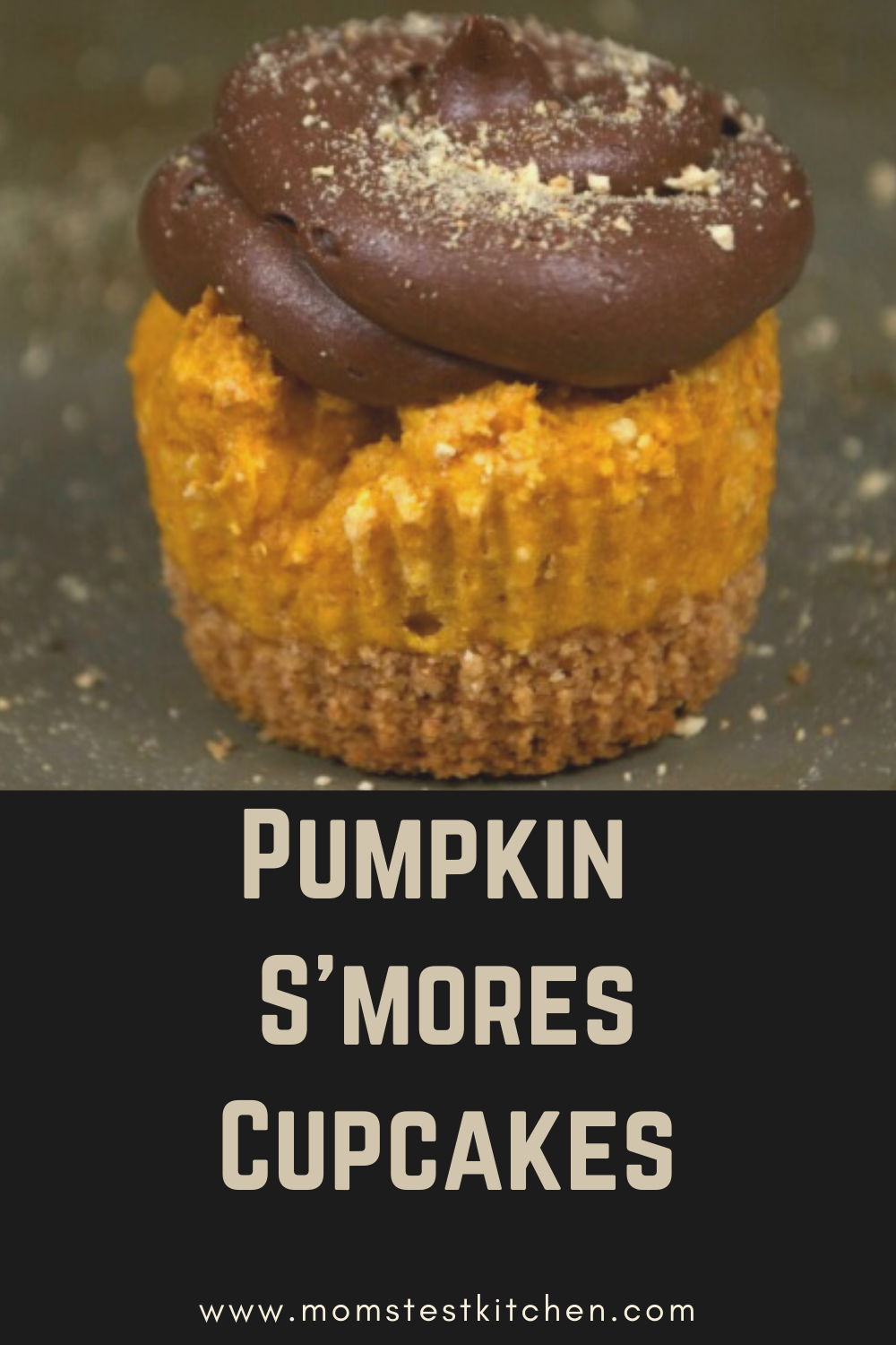 These Pumpkin S'mores Cupcakes combine everyone's favorite summertime treat with a classic Fall flavor for an easy and delicious dessert!