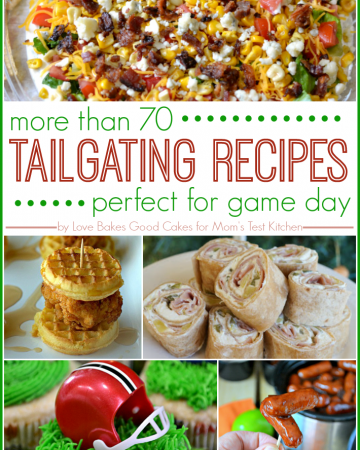 Are you ready for some football?! This round-up includes more than 70 Tailgating Recipes that will make you a rockstar at your next football party! #football #tailgating #appetizers