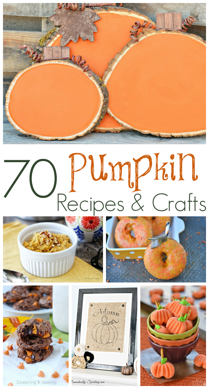 70 Pumpkin Recipes & Crafts