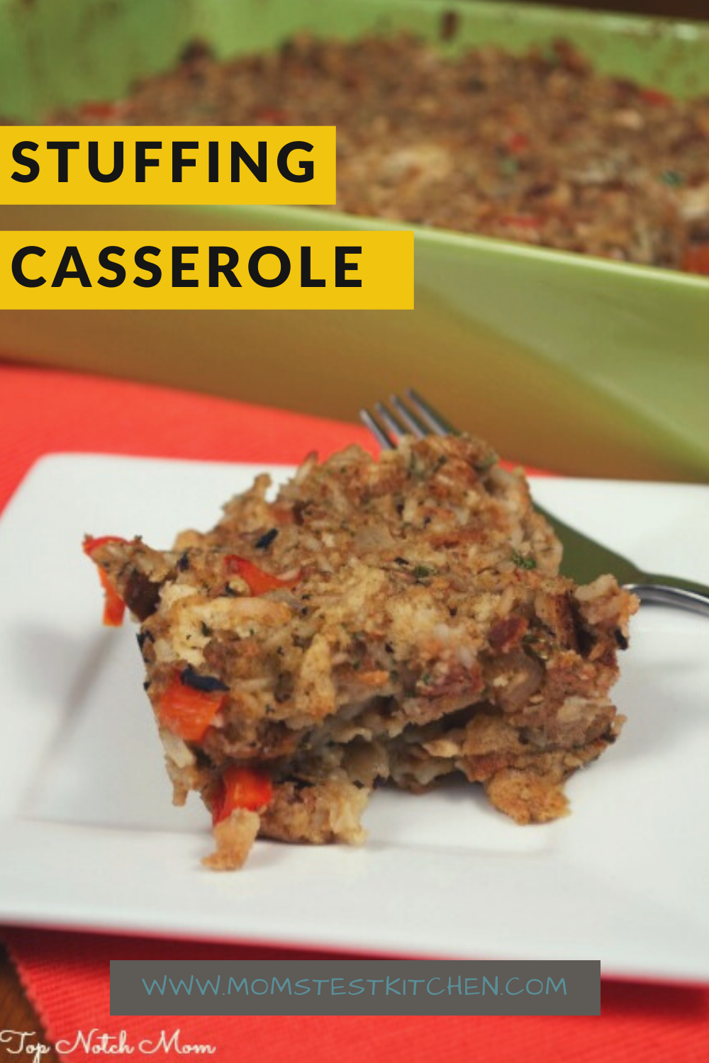 Stuffing Casserole