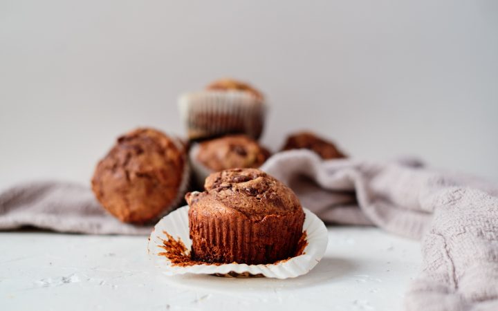 muffins on a table