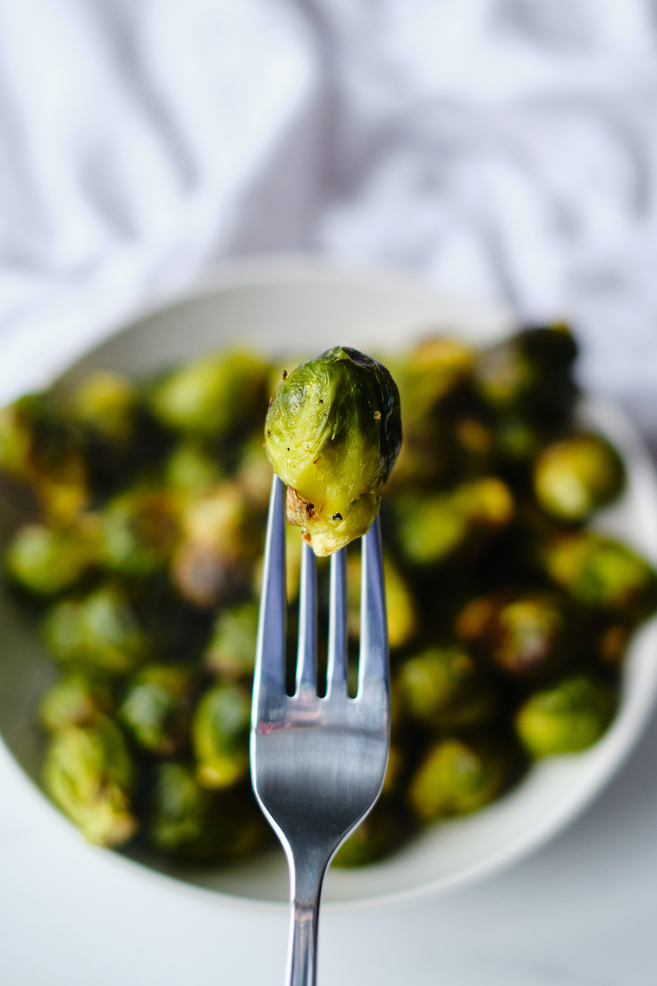 Easy, Crispy Air Fryer Brussels Sprouts