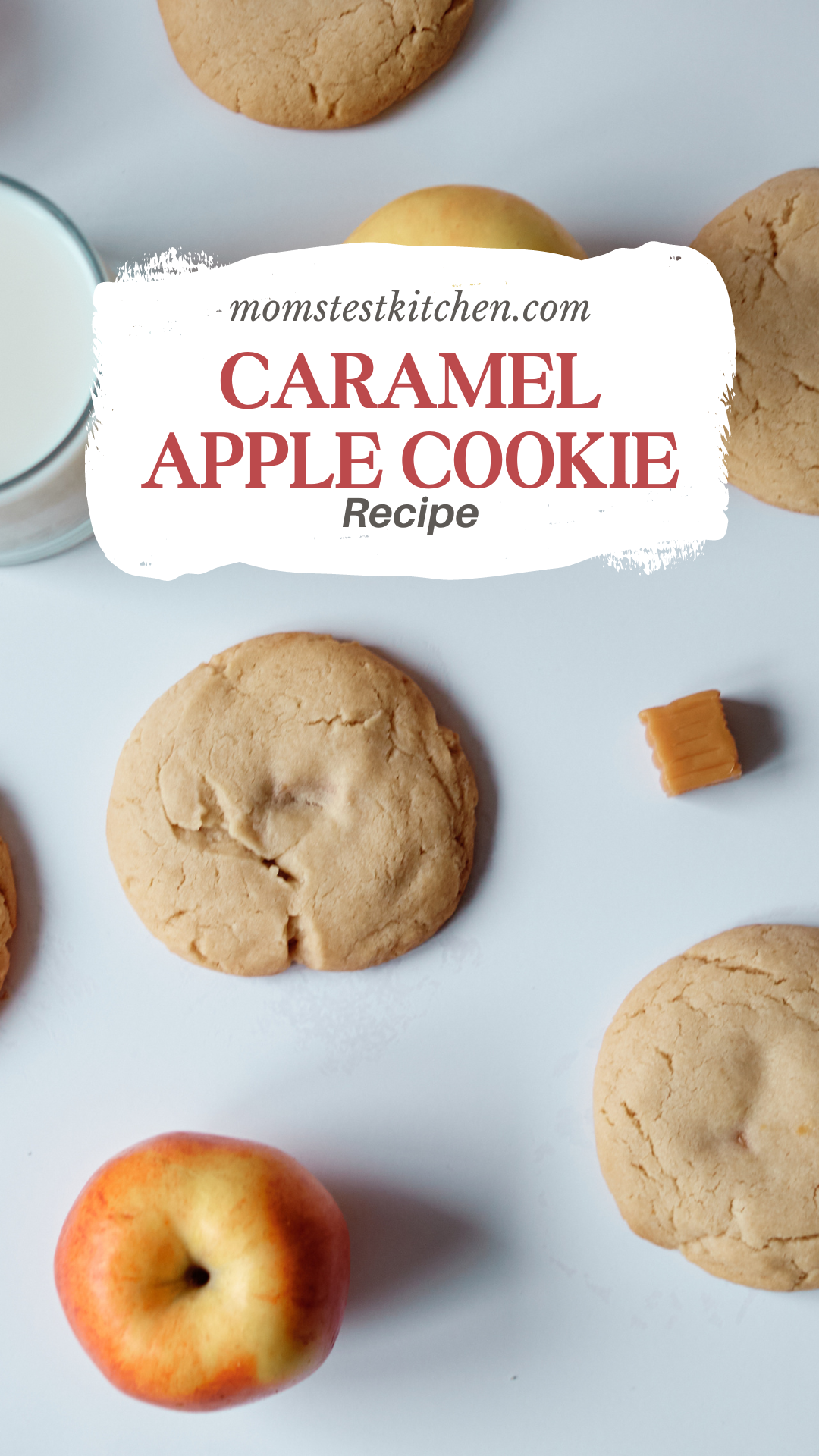 Have you been thinking about heavenly fall desserts lately? These Caramel Apple Cookies are the perfect way to enjoy all of the flavors of fall in one bite! They’re soft, chewy, and full of delicious caramel apple flavor.
